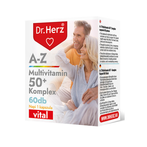 DR Herz A-Z 50+ Multivitamin Komplex -60kapszula