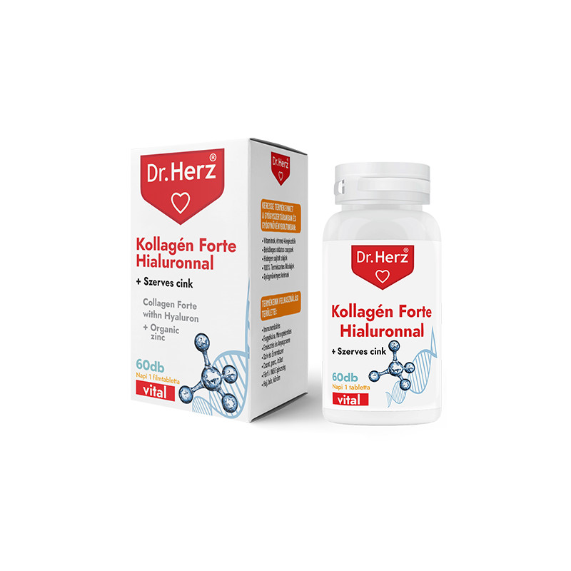 Dr. Herz Kollagén Forte Hialuronnal -60tabletta