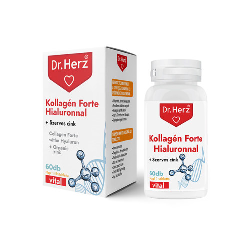 Dr. Herz Kollagén Forte Hialuronnal -60tabletta