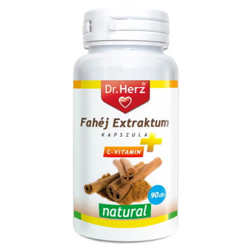 Dr. Herz Extract de Scorțișoară + Vitamina C –90capsule