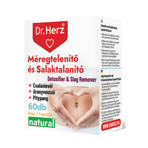 DR Herz Méregtelenítő és Salaktalanító -60kapszula