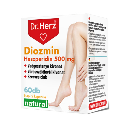 Dr. Herz Diozmin Heszperidin 500 mg -60kapszula