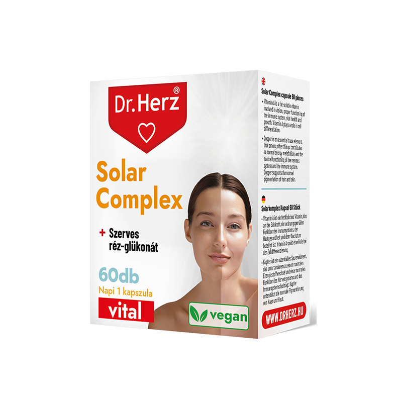 Dr. Herz Solar Complex Bronzant –60capsule