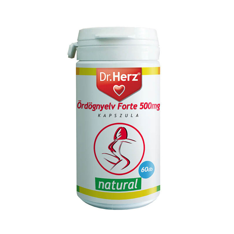 Dr. Herz Glücomannán “Ördögnyelv” Forte 500 mg -60kapszula