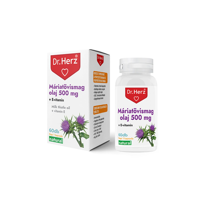 Dr. Herz Ulei din semințe de armurariu 500 mg –60capsule
