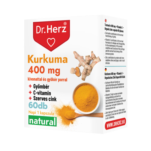 Dr. Herz Curcuma + Vitamina C –60capsule