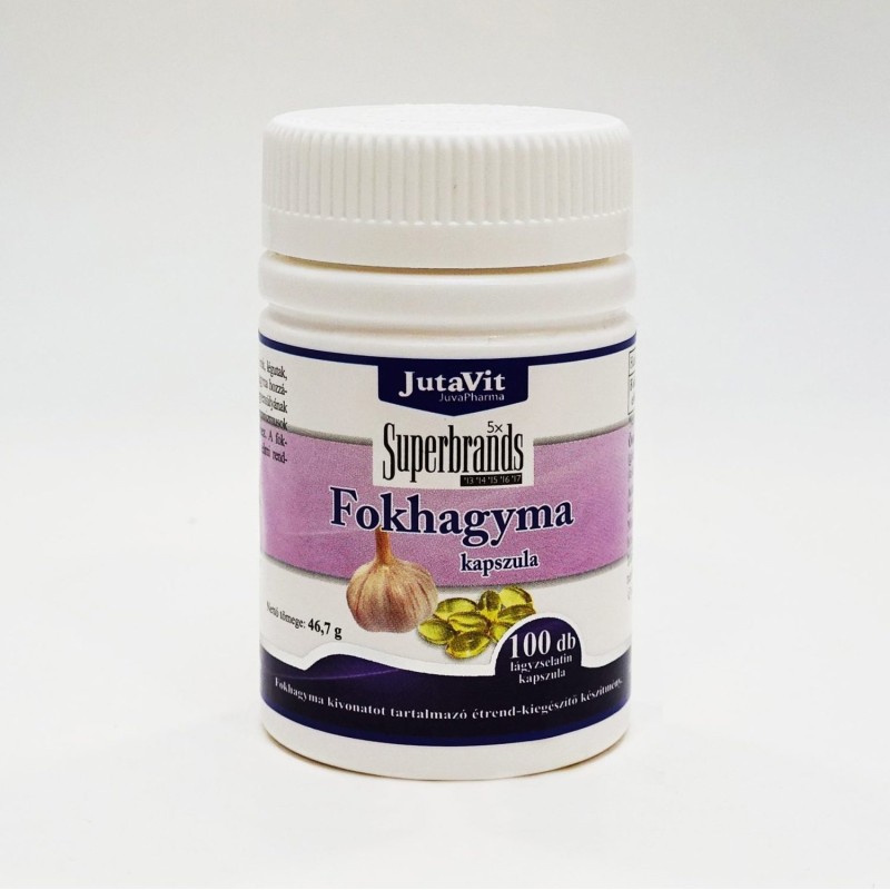 JUTAVIT Fokhagyma kapszula 100 kapszula, 420 mg