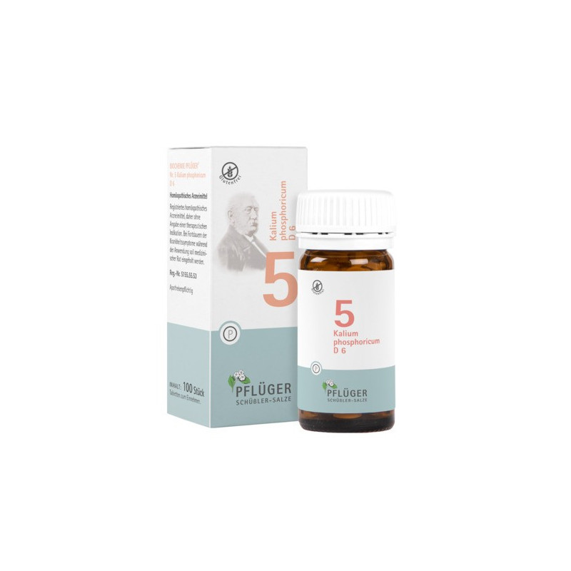 Pflüger 100TABLETTA - NR.5 KÁLIUM PHOSPHORICUM D6