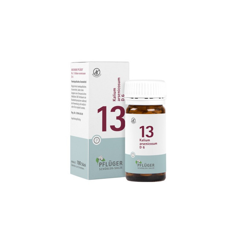Pflüger 100 CPR - NR-13 Kalium arsenicum D6