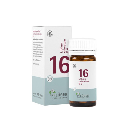 Pflüger 100 CPR.- NR.16 Lithium chloratum D6