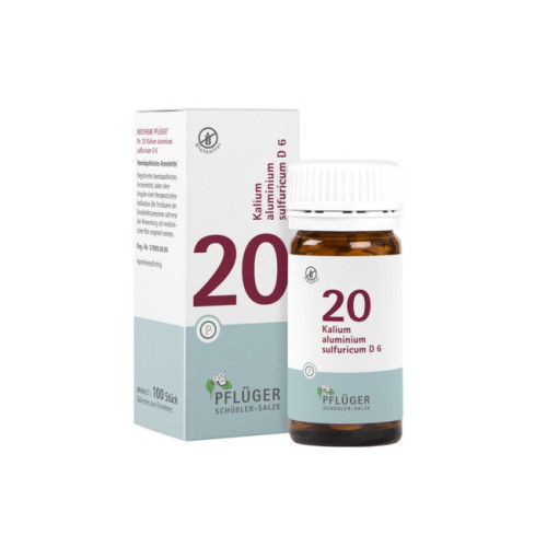 Pflüger 100 CPR - NR.20 Kalium aluminium sulfuricum D6