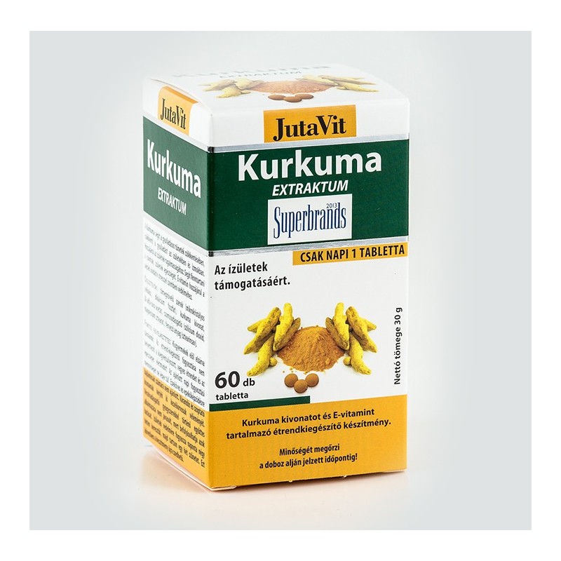 JUTAVIT Extract de Curcuma, 60 tablete/cutie
