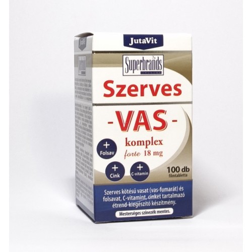 JUTAVIT Szerves Vas komplex forte 100 tabletta