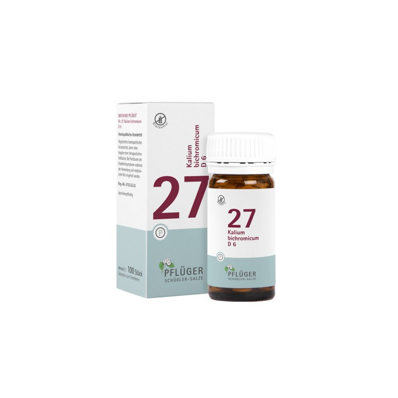 Pflüger 100 CPR - NR. 27 Kalium bichromicum D6