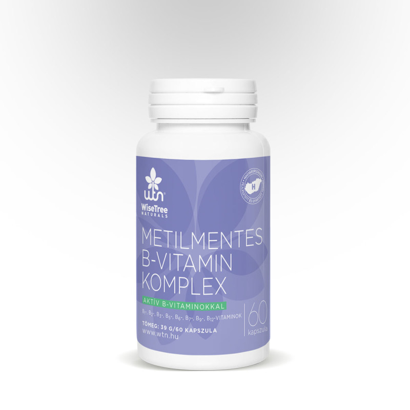 Complex de vitamine B fara metil WTN – 60capsule