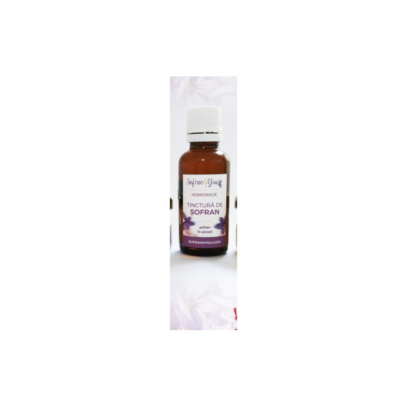 Tinctura de sofran - 20ml - cu alcool