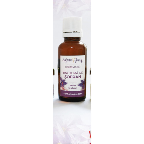 Tinctura de sofran - 20ml - cu alcool