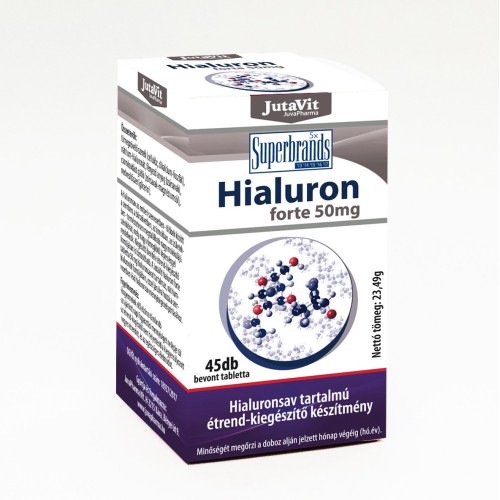 JUTAVIT Hialuron Forte 50 mg 45 bucati/cutie