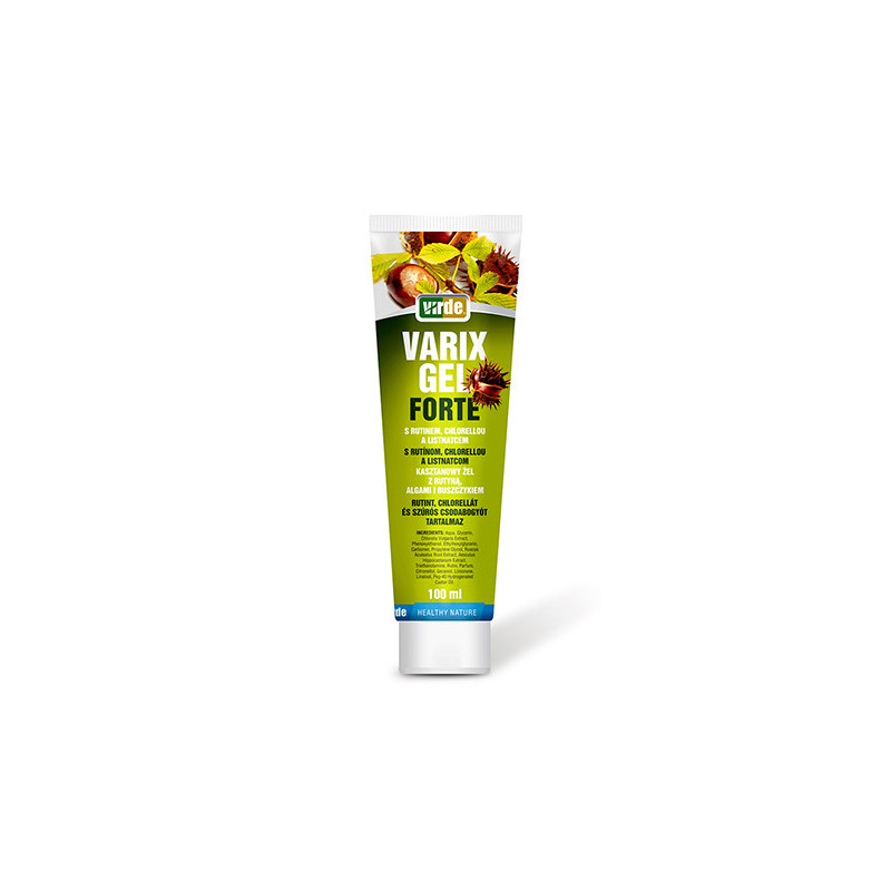 Virde Varix gel forte Conține rutin, chlorella și ghimpe 100 ml