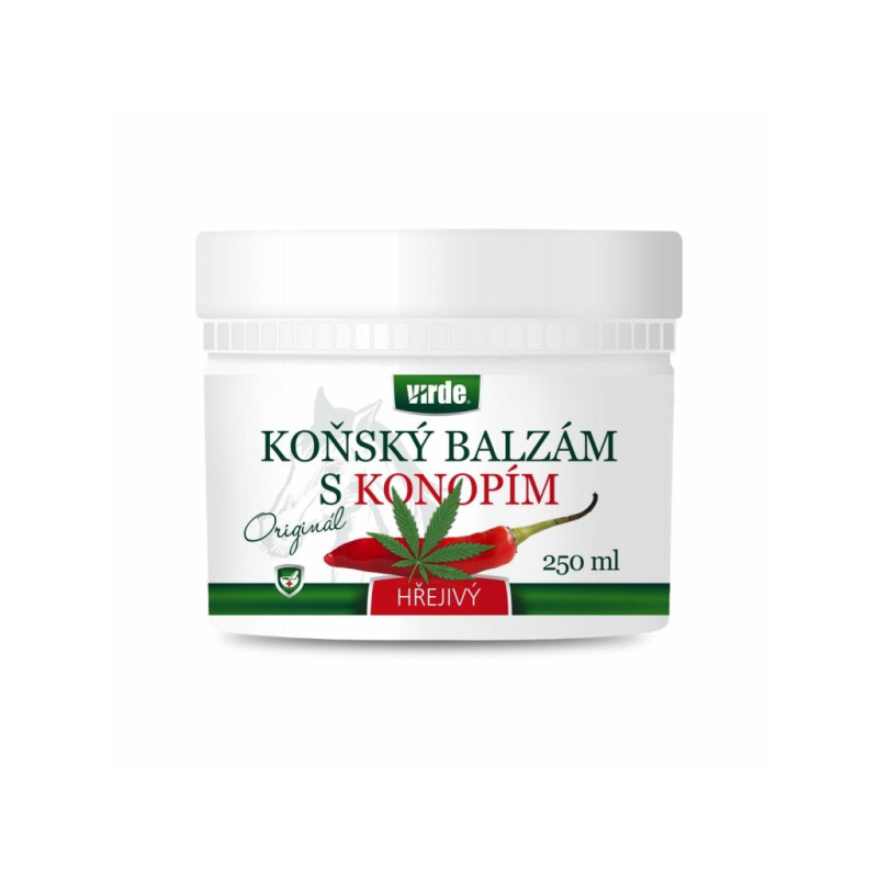 Virde BALSAM DE CAL CU CÂNEPĂ CU EFECT DE ÎNCĂLZIRE 250 ml