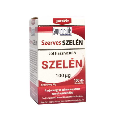 JutaVit Szerves Szelén 100µg 100 tabletta