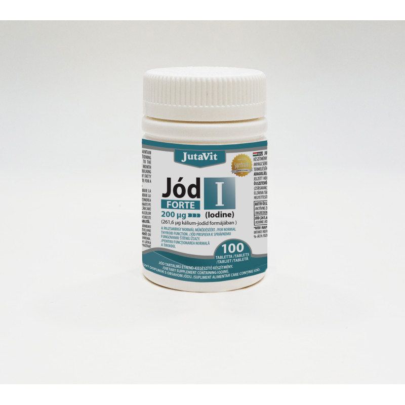 JUTAVIT, Jód Forte 200µg 100 tabletta
