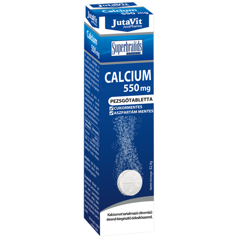 JutaVit CALCIU 550 mg  EFERVESCENTE
