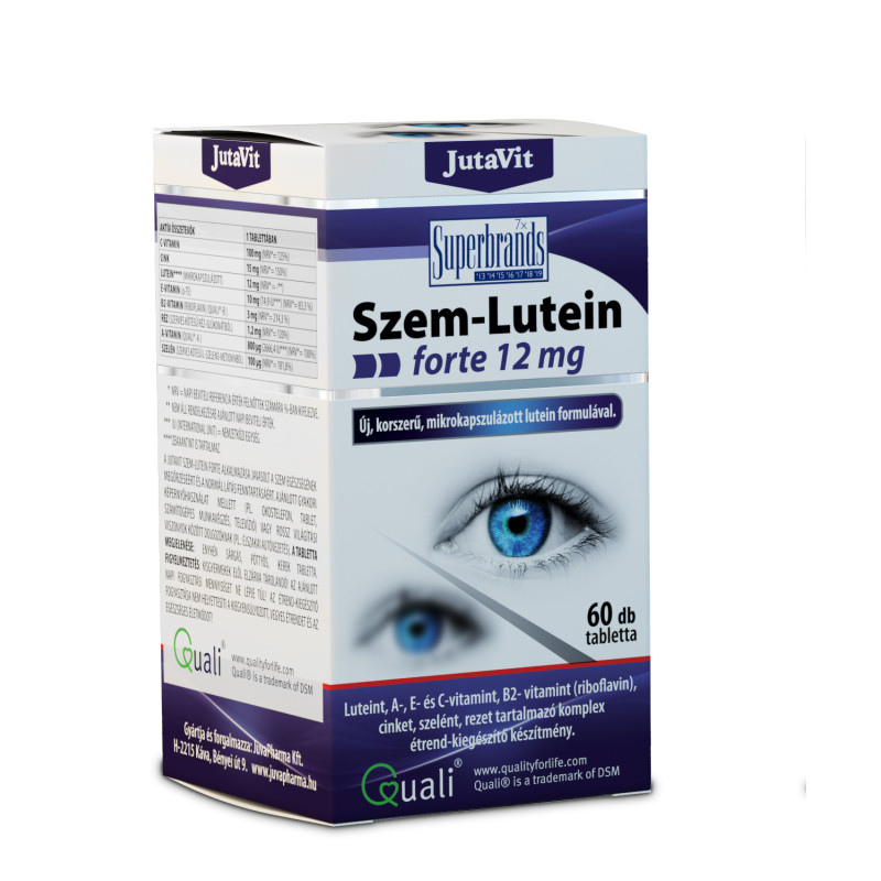 JutaVit Lutein Forte 12 mg 60 Capsule/Cutie