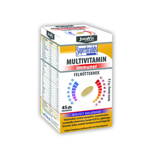 JutaVit Multivitamin Immuner Felnőtteknek 45 tabletta