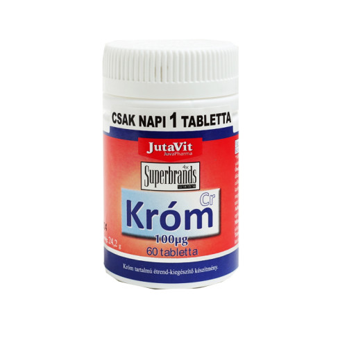 Jutavit Króm 100mcg 60 tabletta