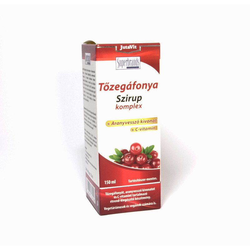 JutaVit Tőzegáfonya Szirup komplex 150 ml