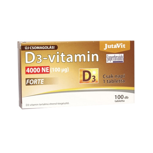JUTAVIT VITAMINA D3 4000 NE 100 TAB