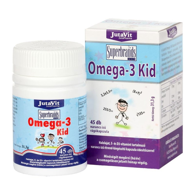 JUTAVIT Omega-3 KID 45 kapszula