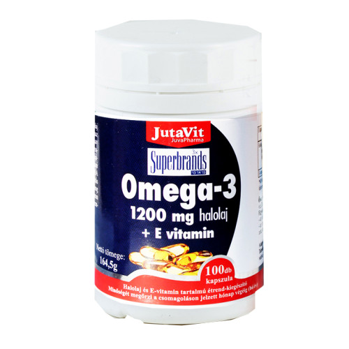 JutaVit Omega 3 Ulei de Peste 1200 mg 100 CPS
