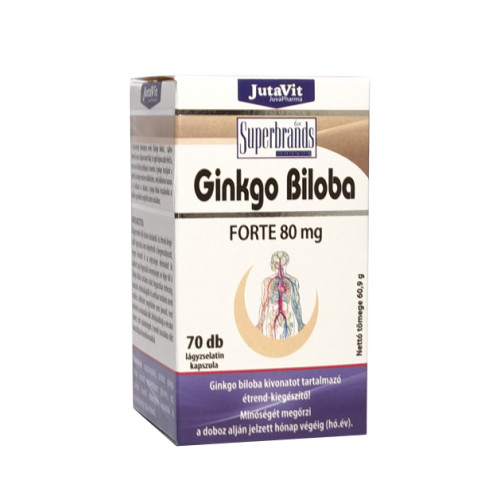 JutaVit Ginkgo Biloba forte 80mg 70 kapszula