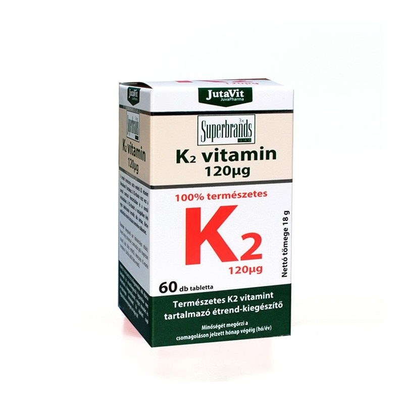 JutaVit K2 vitamin 120 μg 60 tabletta