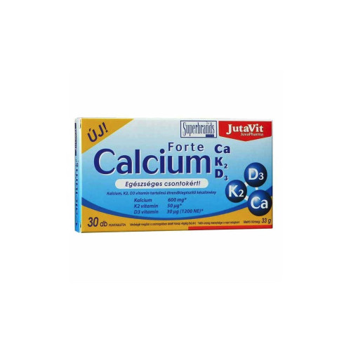 JutaVit Calciu Forte Ca K2 D3 30CP