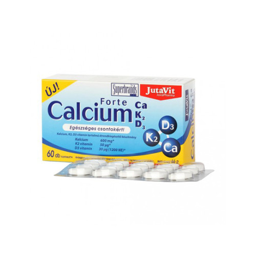 JutaVit Calciu Forte Ca K2 D3 60CP