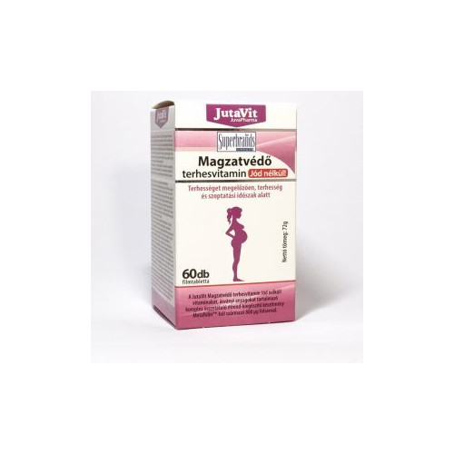 JUTAVIT Magzatvédő terhesvitamin Jód nélkül! 60 tabletta