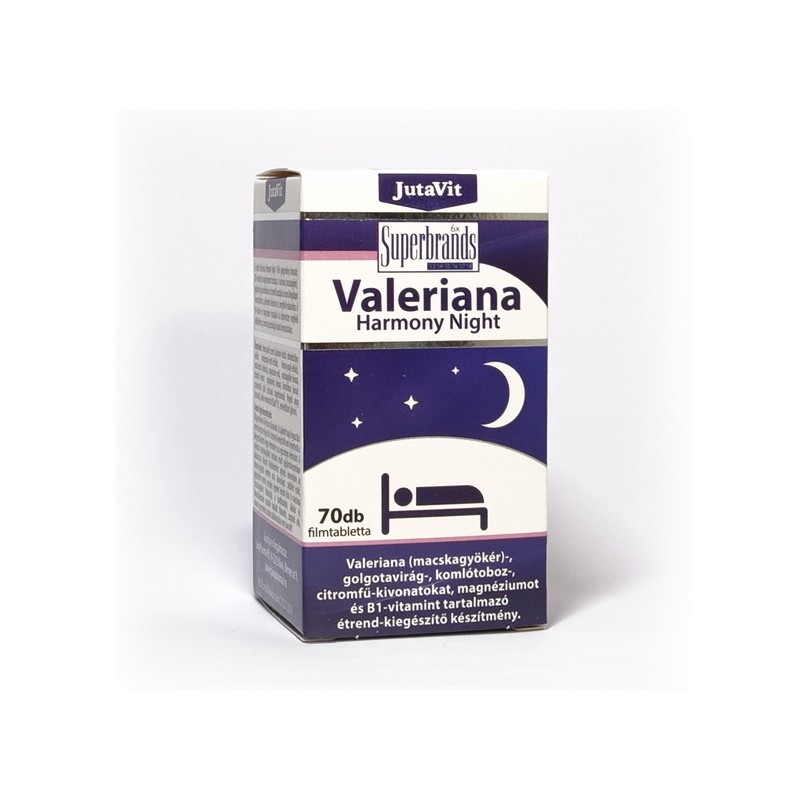 JUTAVIT Valeriana Harmony Night 70 tabletta