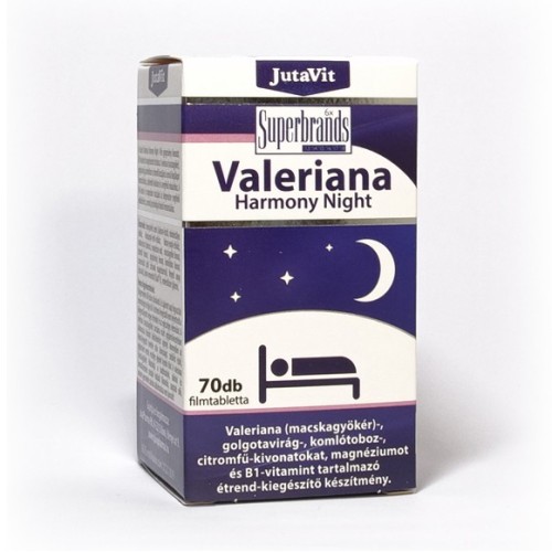 JUTAVIT Valeriana Harmony Night 70 tabletta
