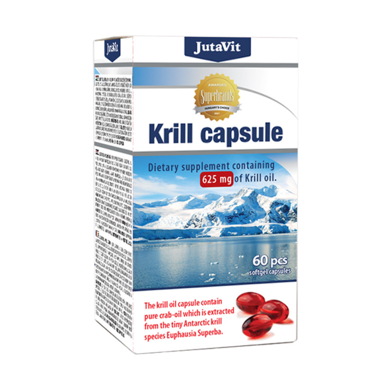 JutaVit Ulei Krill 625 mg 60 capsule
