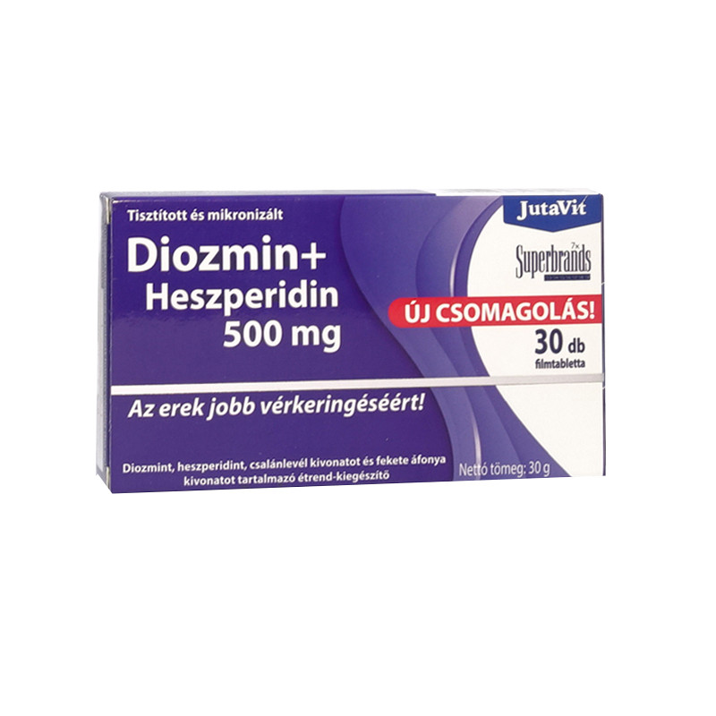 JutaVit DIOSMIN + HESPERIDINA 500 mg