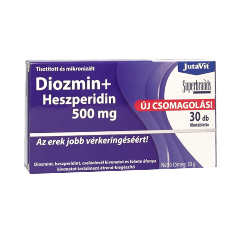 JutaVit DIOSMIN + HESPERIDINA 500 mg