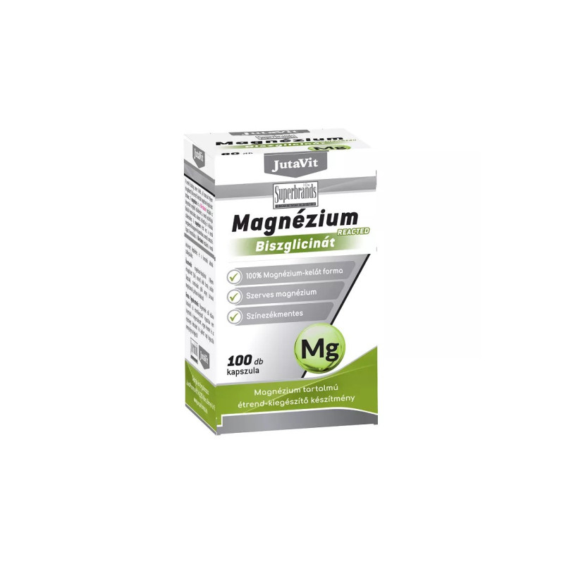 JUTAVIT Magnézium-biszglicinát Reacted 100 kapszula