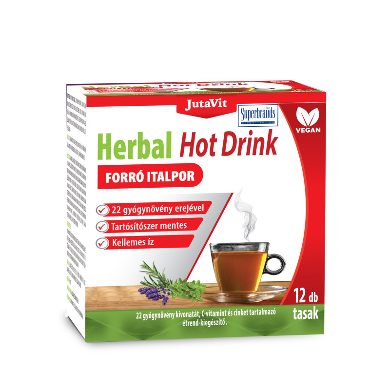 JutaVit Herbal Hot Drink Forró Italpor 12 tasak