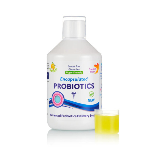 Swedish Nutra Probiotikum C-vitaminnal dúsítva 500ml - folyékony probiotikum