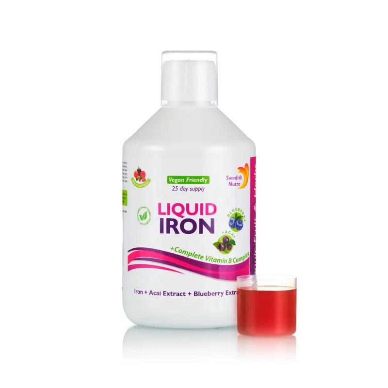 Fier Lichid – Complex cu 15 Ingrediente Active – Produs Vegan – 500 ml