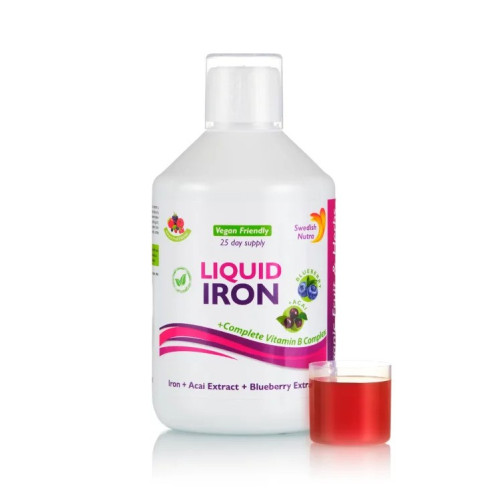 Fier Lichid – Complex cu 15 Ingrediente Active – Produs Vegan – 500 ml