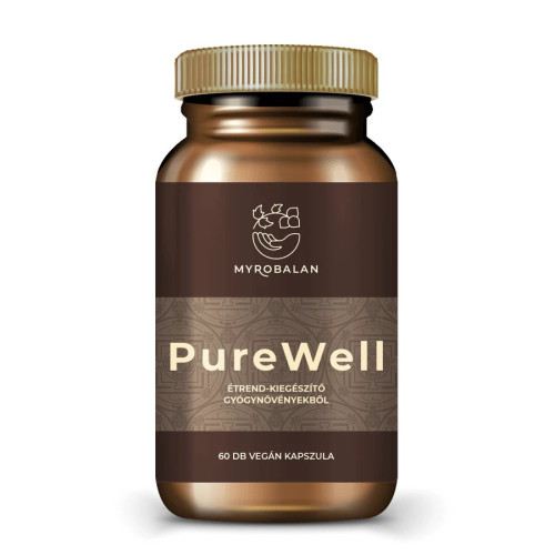 Myrobalan PUREWELL – Capsule pentru curățarea intestinelor – 60 bucăți
